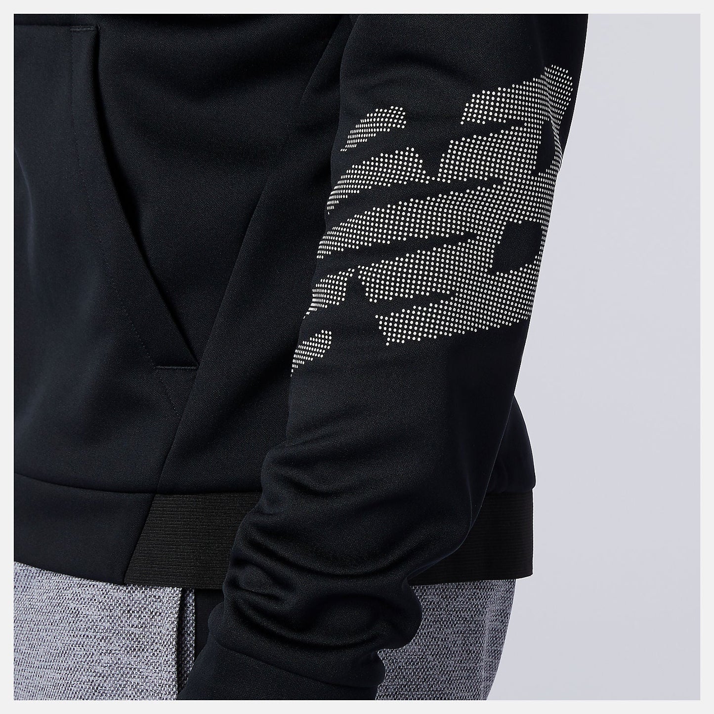 Tenacity Fleece Full Zip Hoodie | New Balance Clothing Black - Men