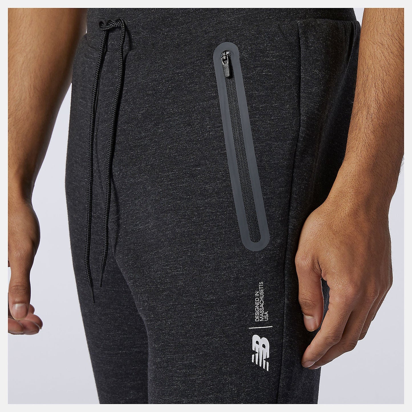Fortitech Fleece Pant | New Balance Clothing Black Heather - Men