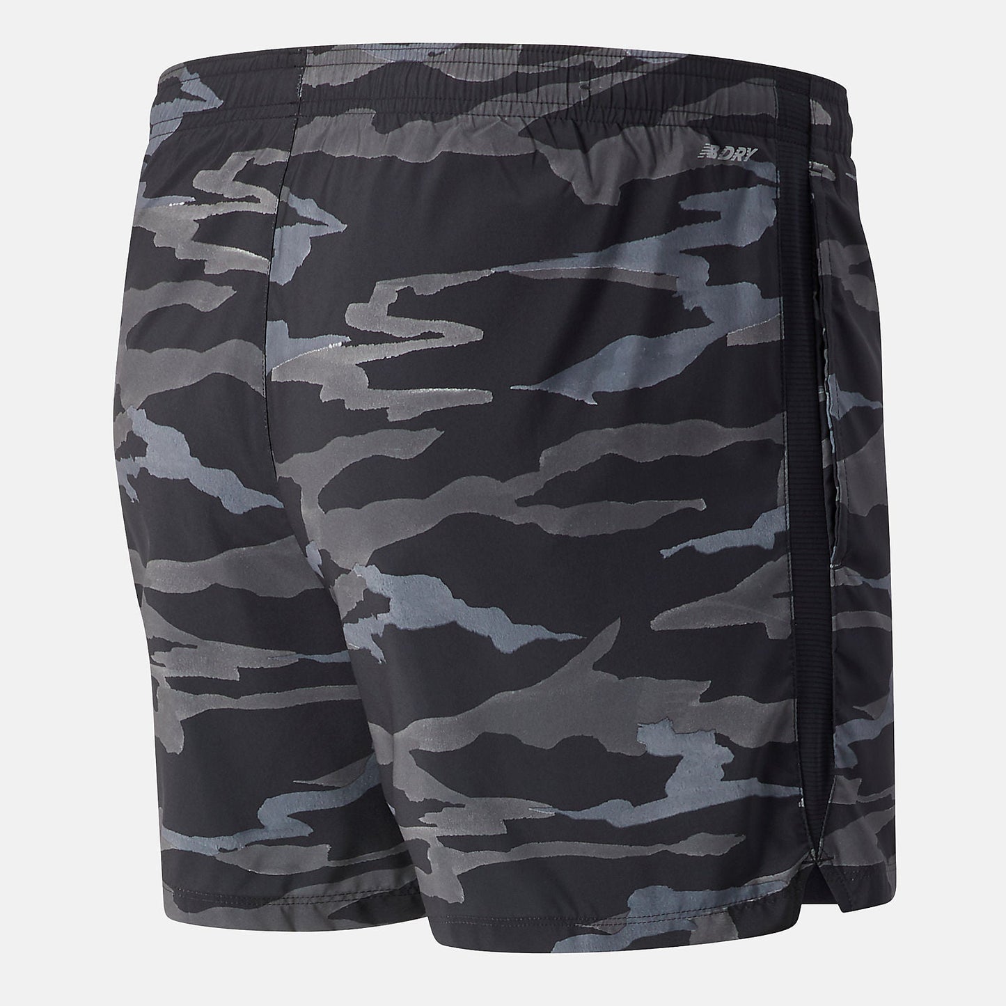 Printed Accelerate 5 In Short | New Balance Clothing Black/Grey - Men