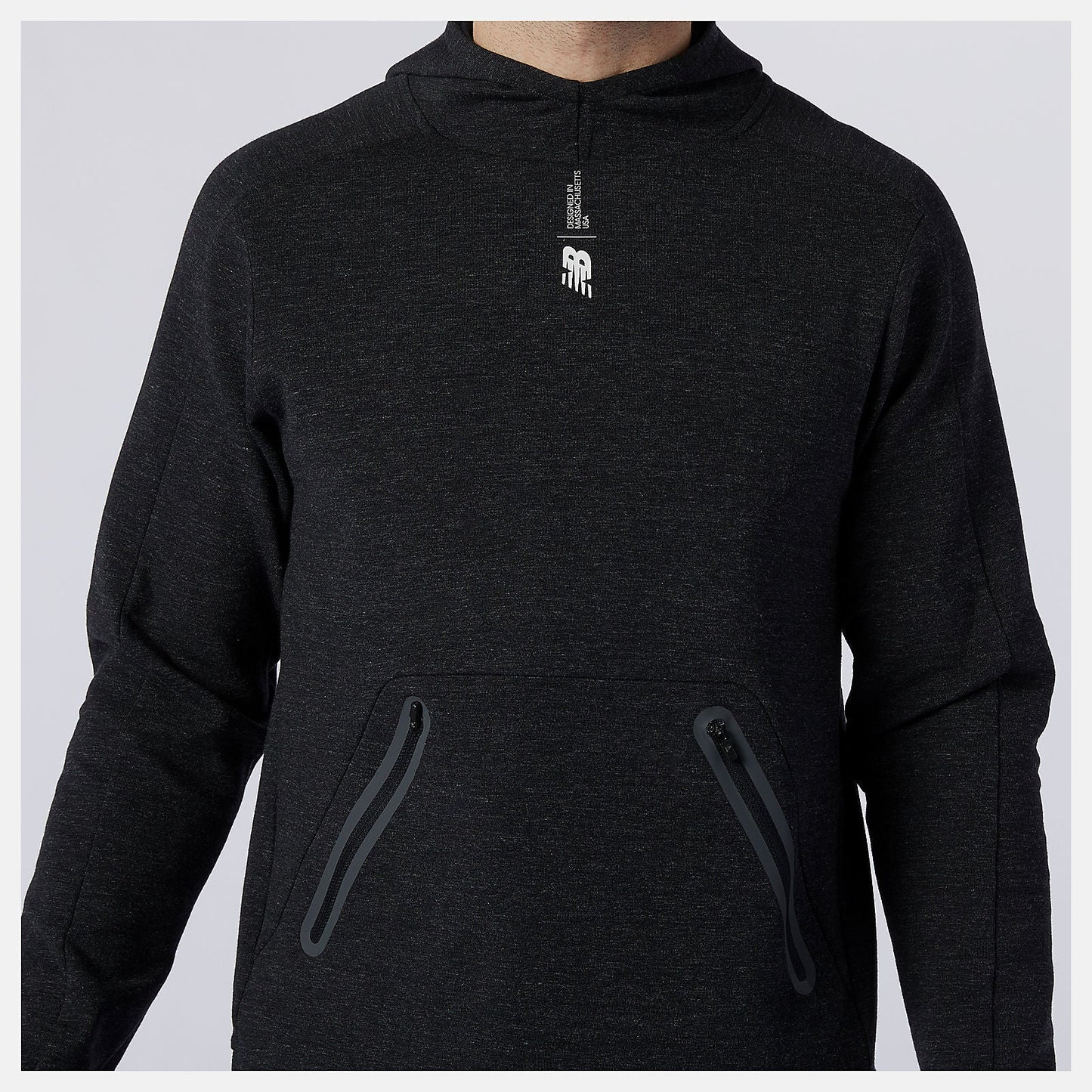 Fortitech Fleece Pullover | New Balance Clothing Black Heather - Men