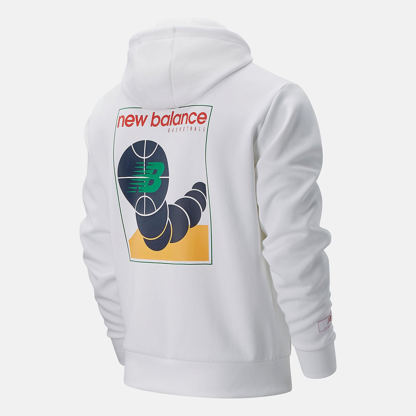 NB Basketball Colorized Court Hoodie | New Balance Clothing White - Men