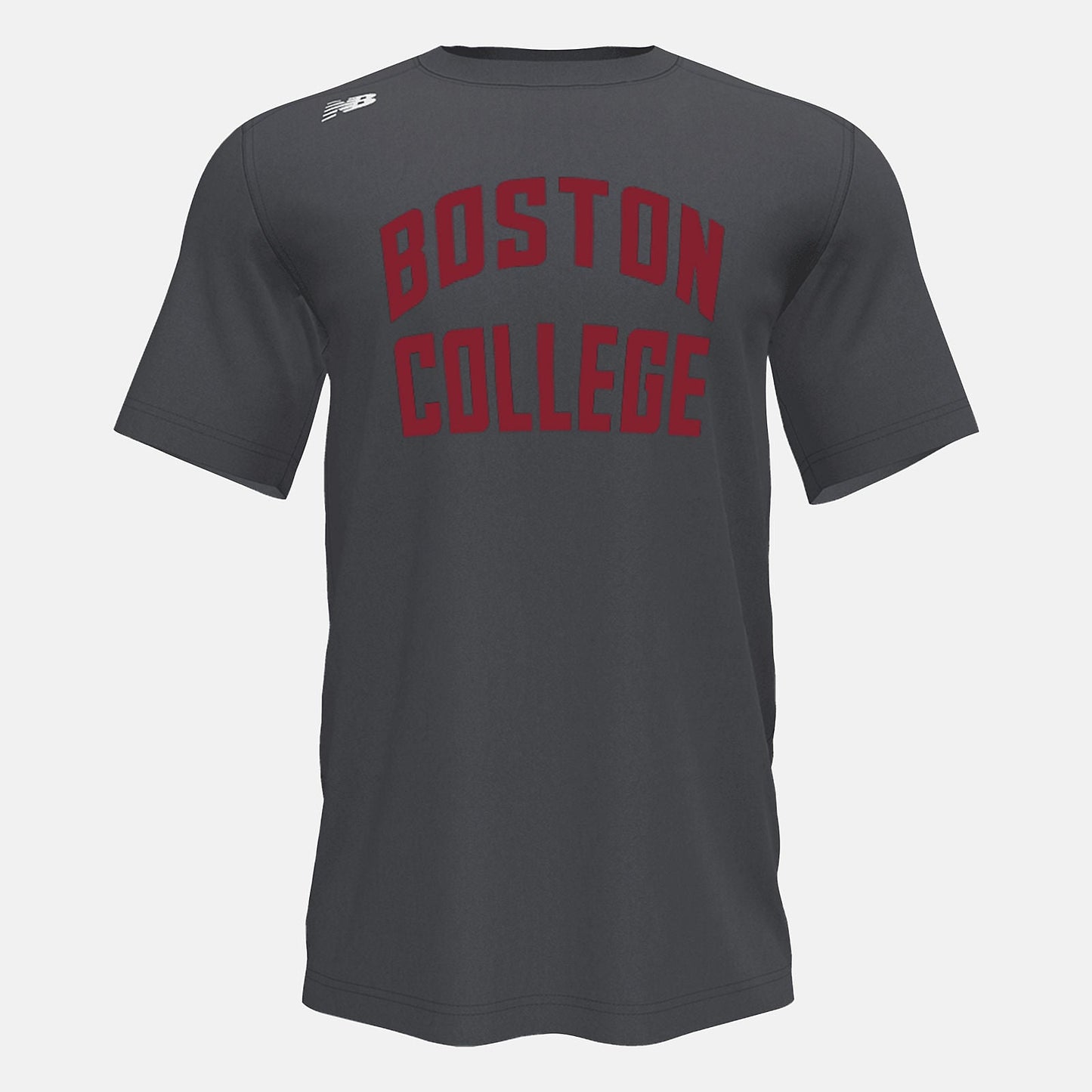 Short Sleeve Tech Tee(Boston College) | New Balance Clothing Dark Heather - Men