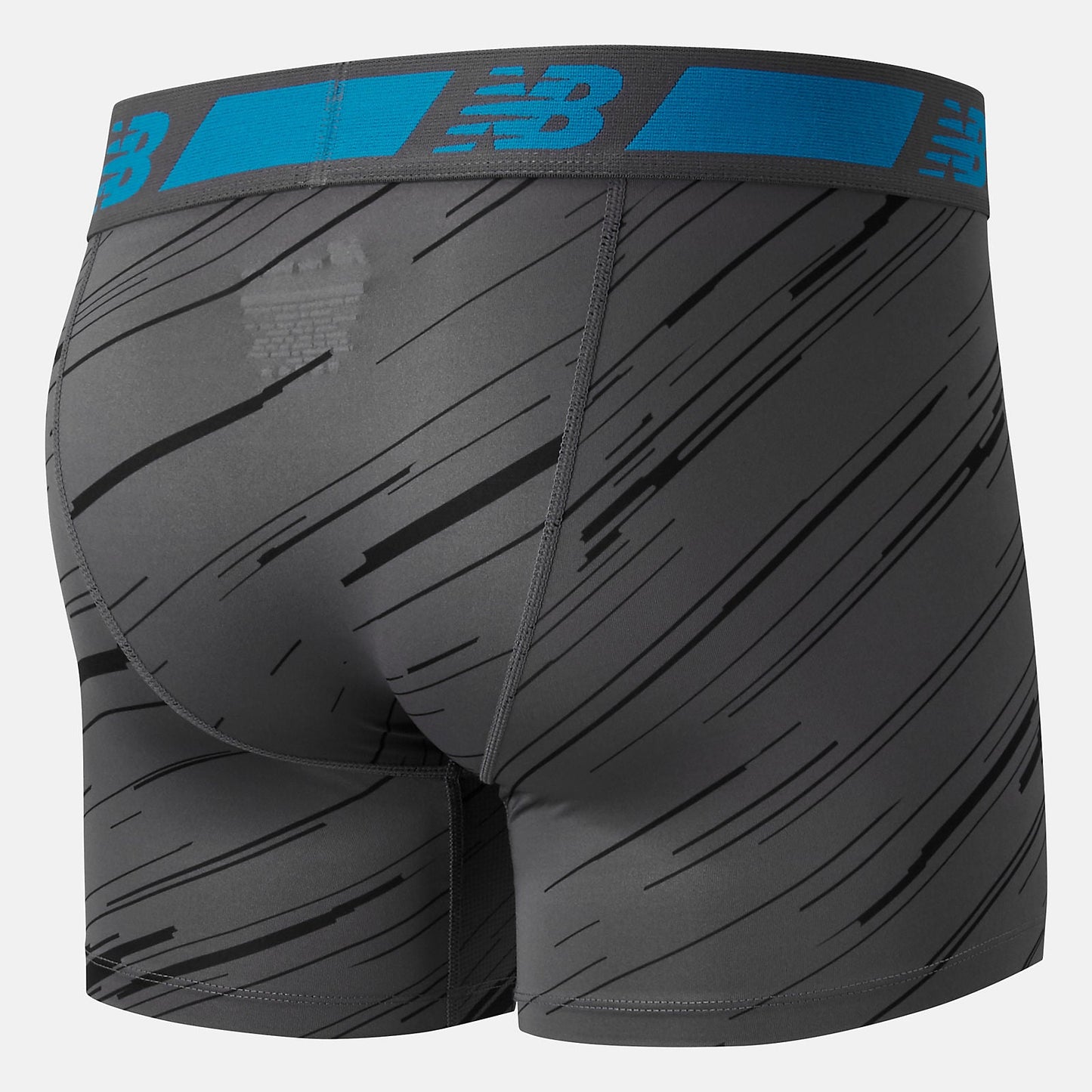 NB Dry 6 Inch Boxer Brief 2 Pack | New Balance Accessories Black/Lead - Men