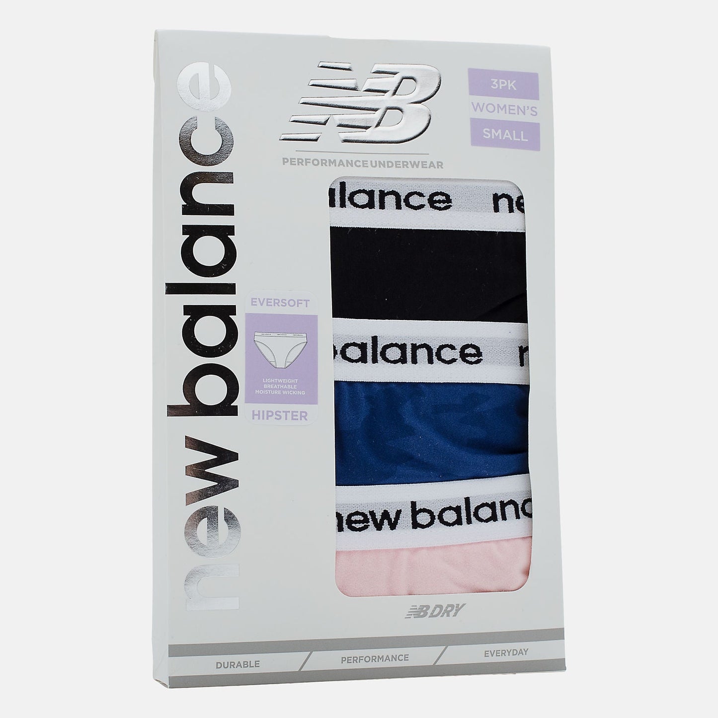 Eversoft Hipster 3 Pack | New Balance Accessories Black - Women