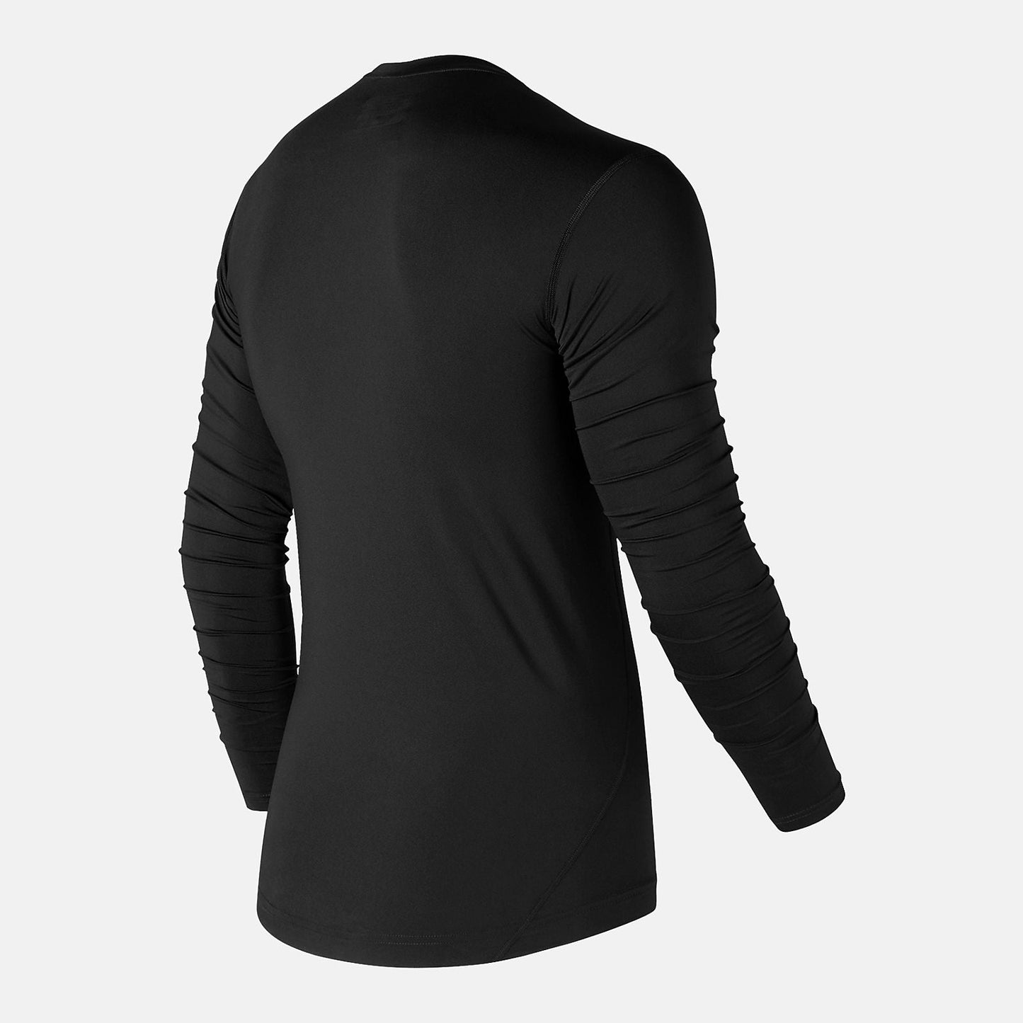 NB LS Compression Top | New Balance Clothing Team Black - Men
