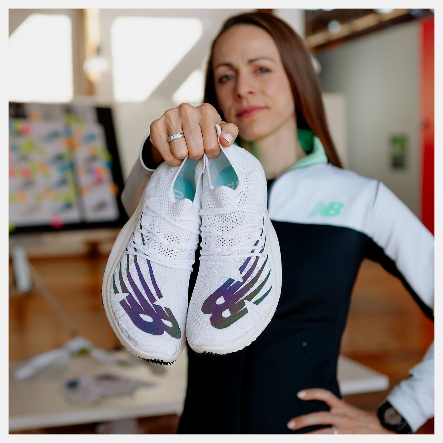 Women's FuelCell 5280 | New Balance Shoes White/Black and Iridescent - Women