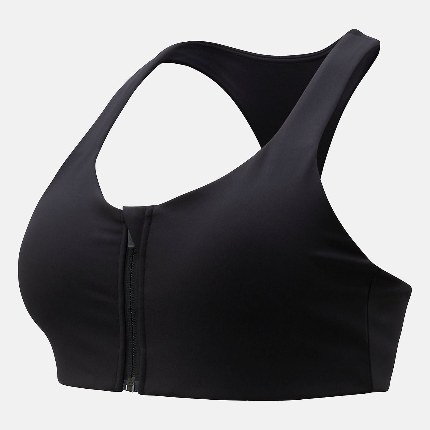 NB Power X Zip Front Bra | New Balance Clothing Black - Women