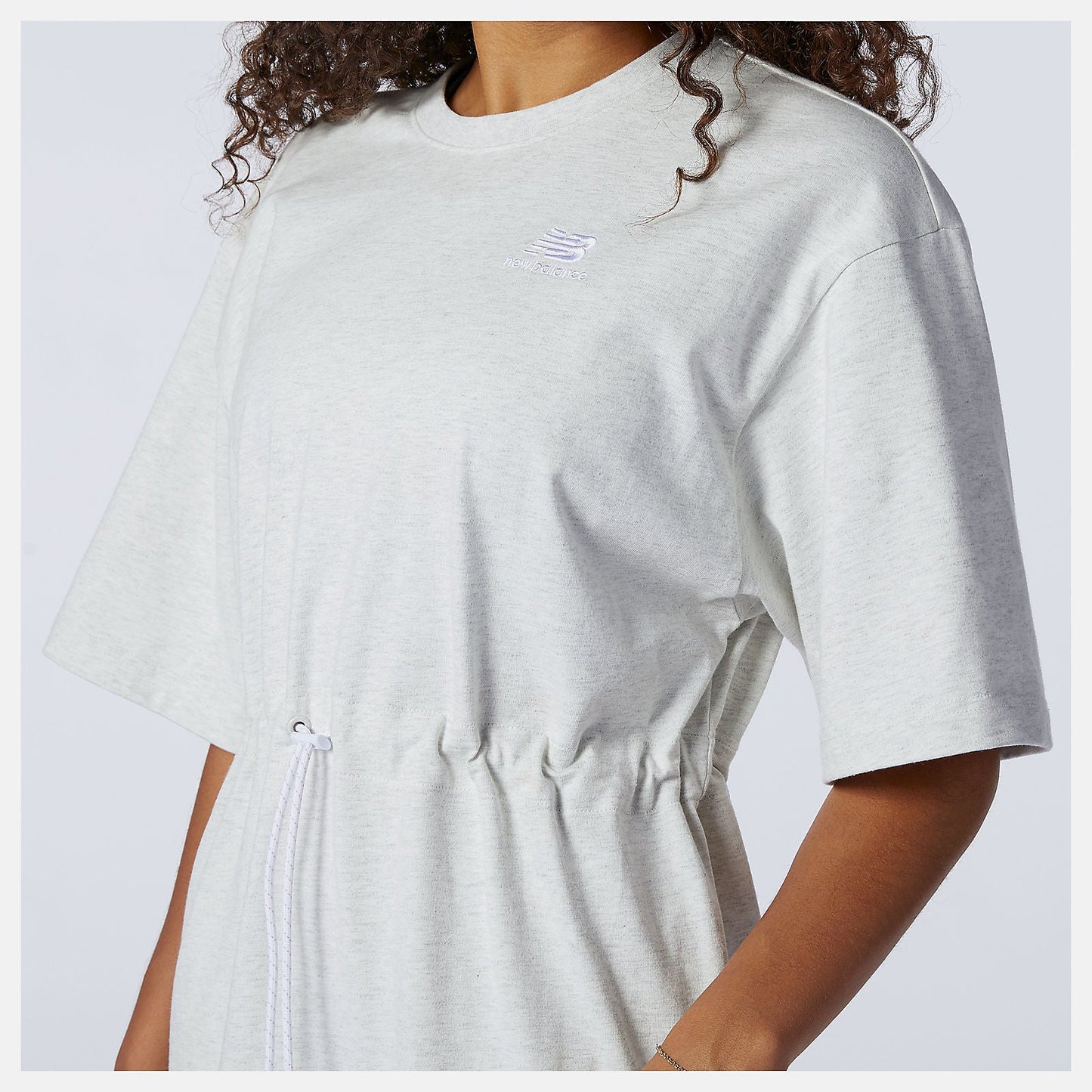 NB Athletics Tee Dress | New Balance Clothing Sea Salt Heather - Women