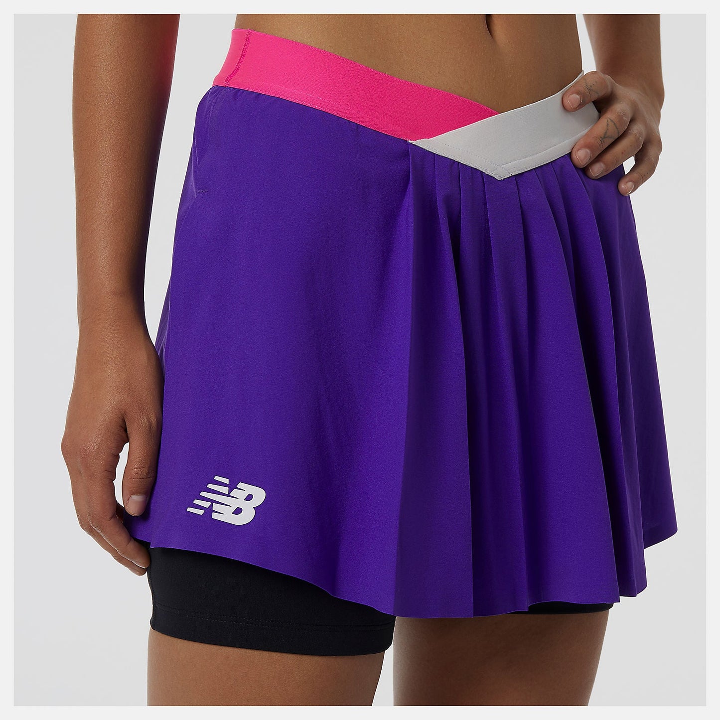 Tournament Woven Skort | New Balance Clothing Deep Violet - Women