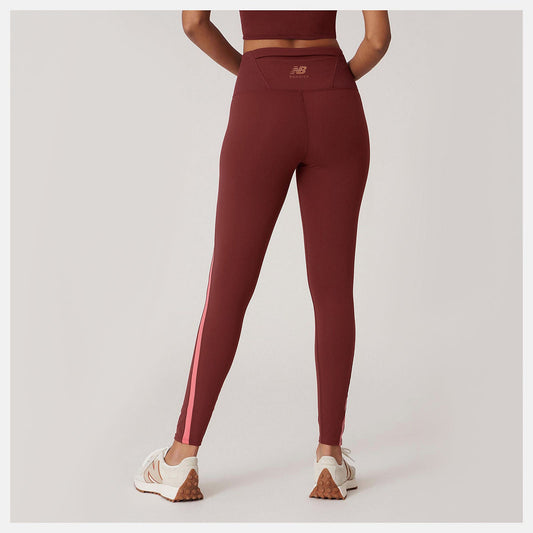 Bandier Ultra HR Tight | New Balance Clothing Deep Mauve - Women