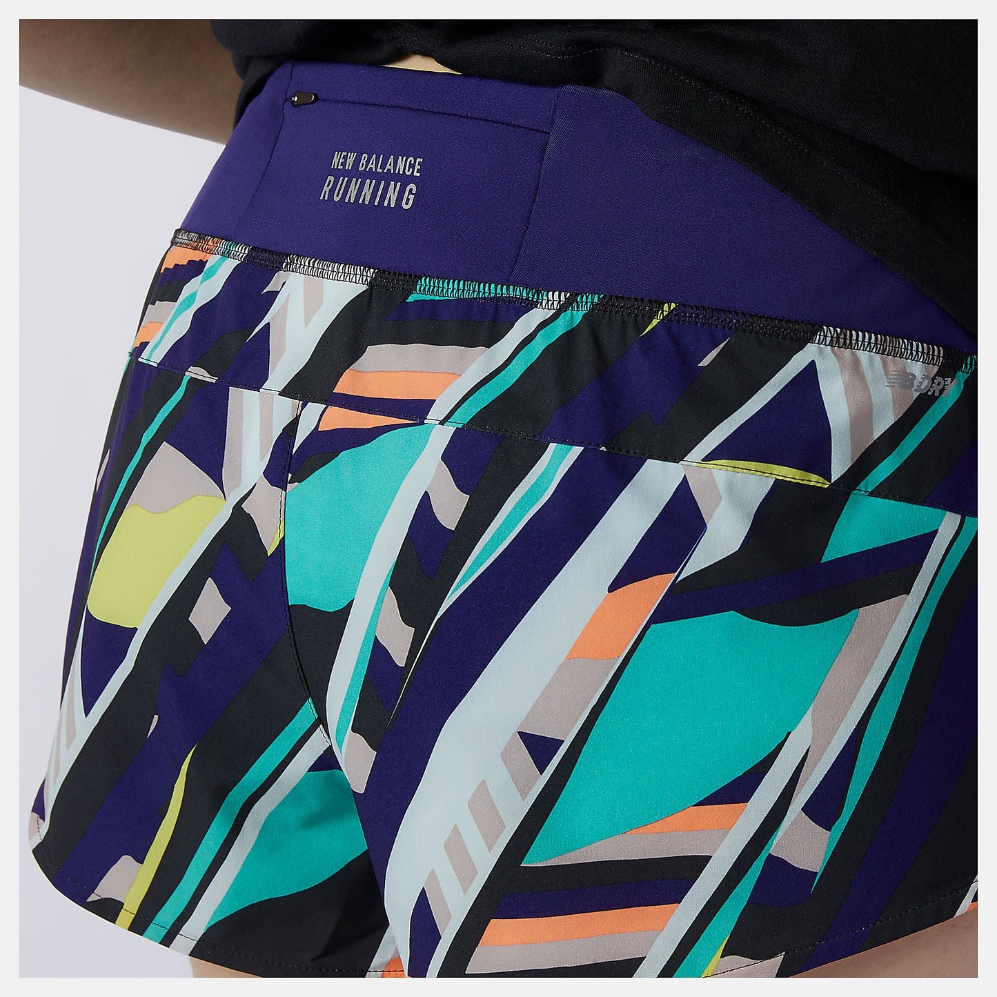 Printed Impact Run Short 3 Inch | New Balance Clothing Multi Color - Women