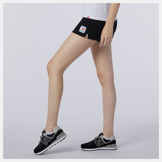 NB Essentials Knit Short | New Balance Clothing Black - Women