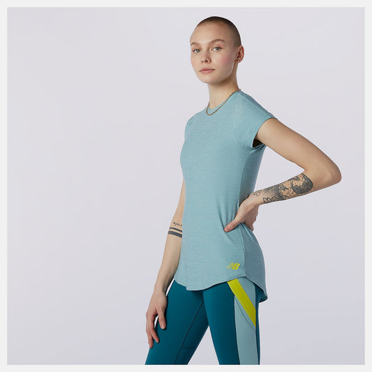 Transform Perfect T | New Balance Clothing Storm Blue - Women
