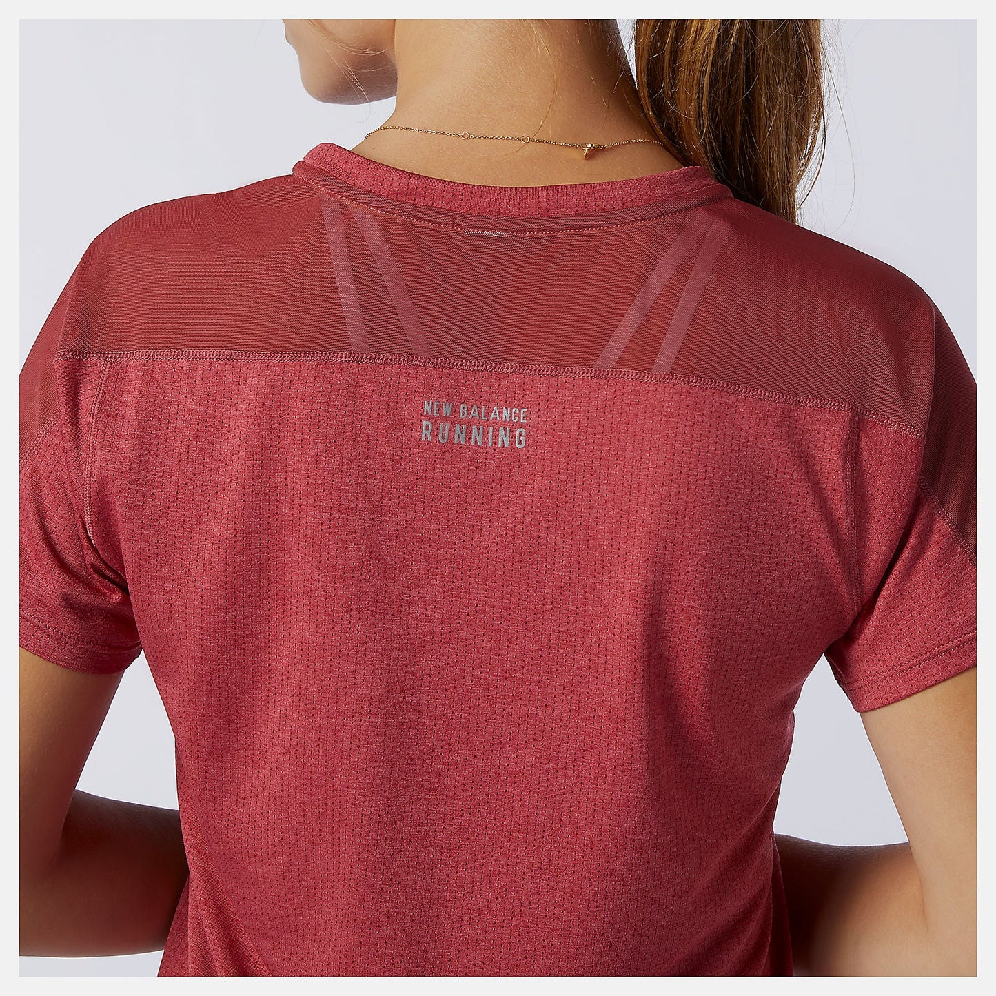 Impact Run Short Sleeve | New Balance Clothing Earth Red - Women