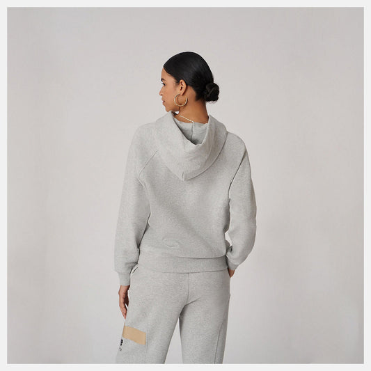 Bandier Fleece Hoodie | New Balance Clothing Athletic Grey - Women