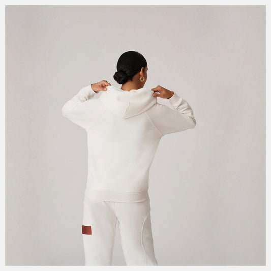 Bandier Fleece Hoodie | New Balance Clothing Sea Salt - Women