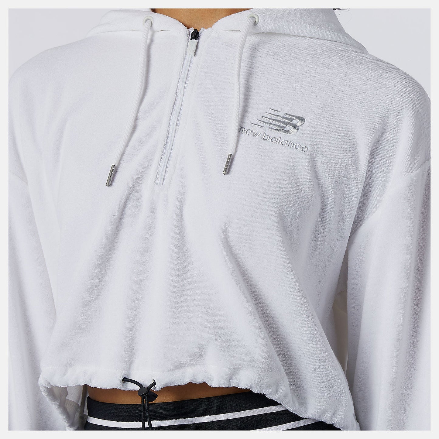 NB Athletics Collide Terry Hoodie | New Balance Clothing White - Women