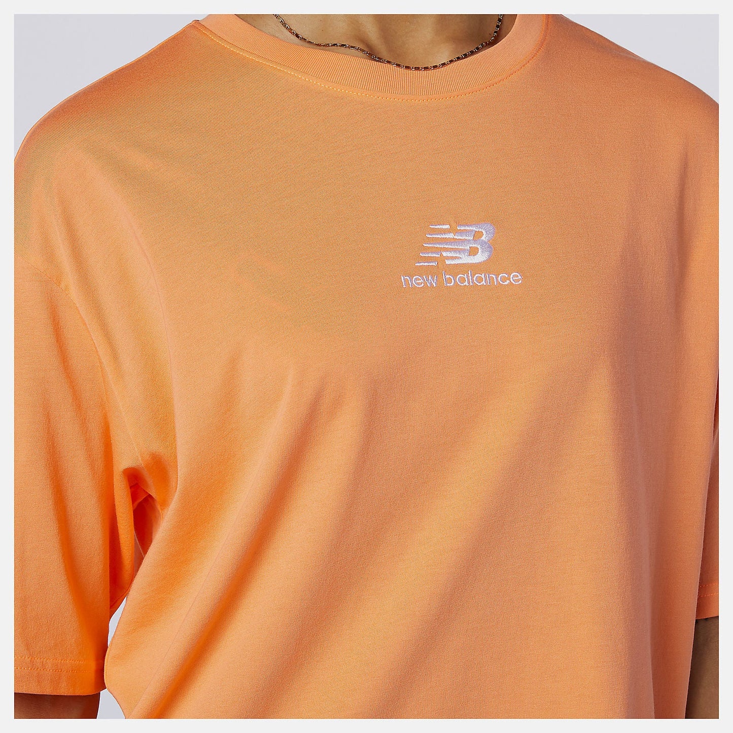 NB Athletics Collide Short Sleeve Tee | New Balance Clothing Citrus Punch - Women