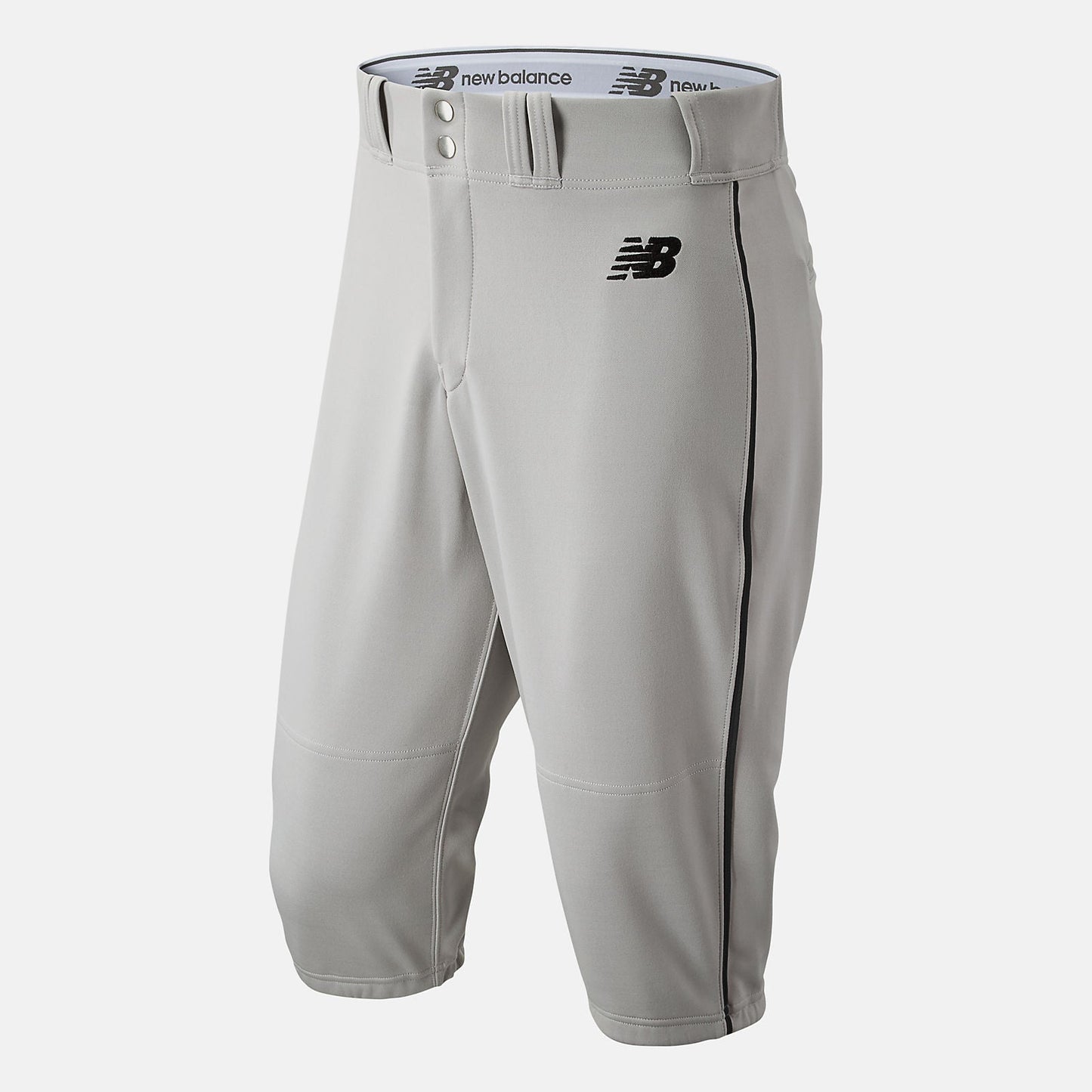 Adversary 2 Baseball Piped Knicker Athletic | New Balance Clothing Grey/Black - Men