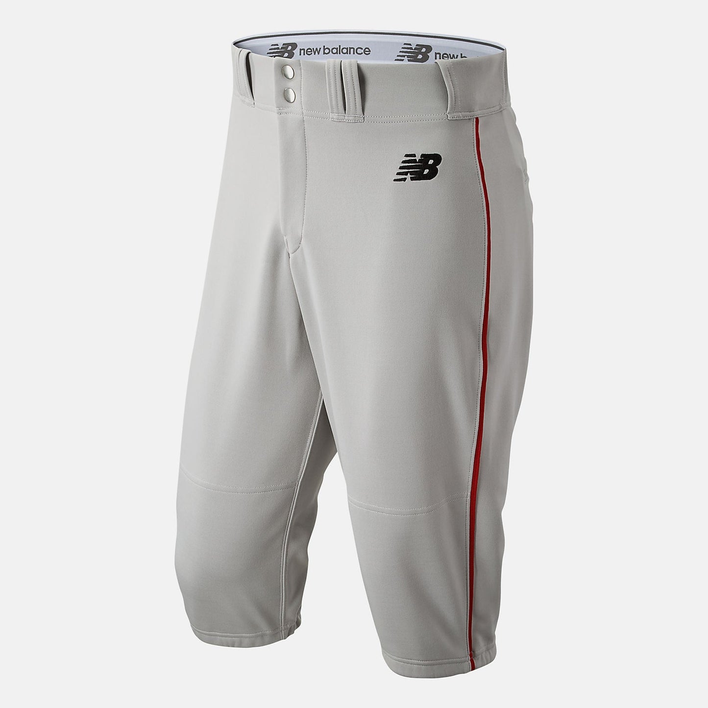Adversary 2 Baseball Piped Knicker Athletic | New Balance Clothing Grey/Red - Men