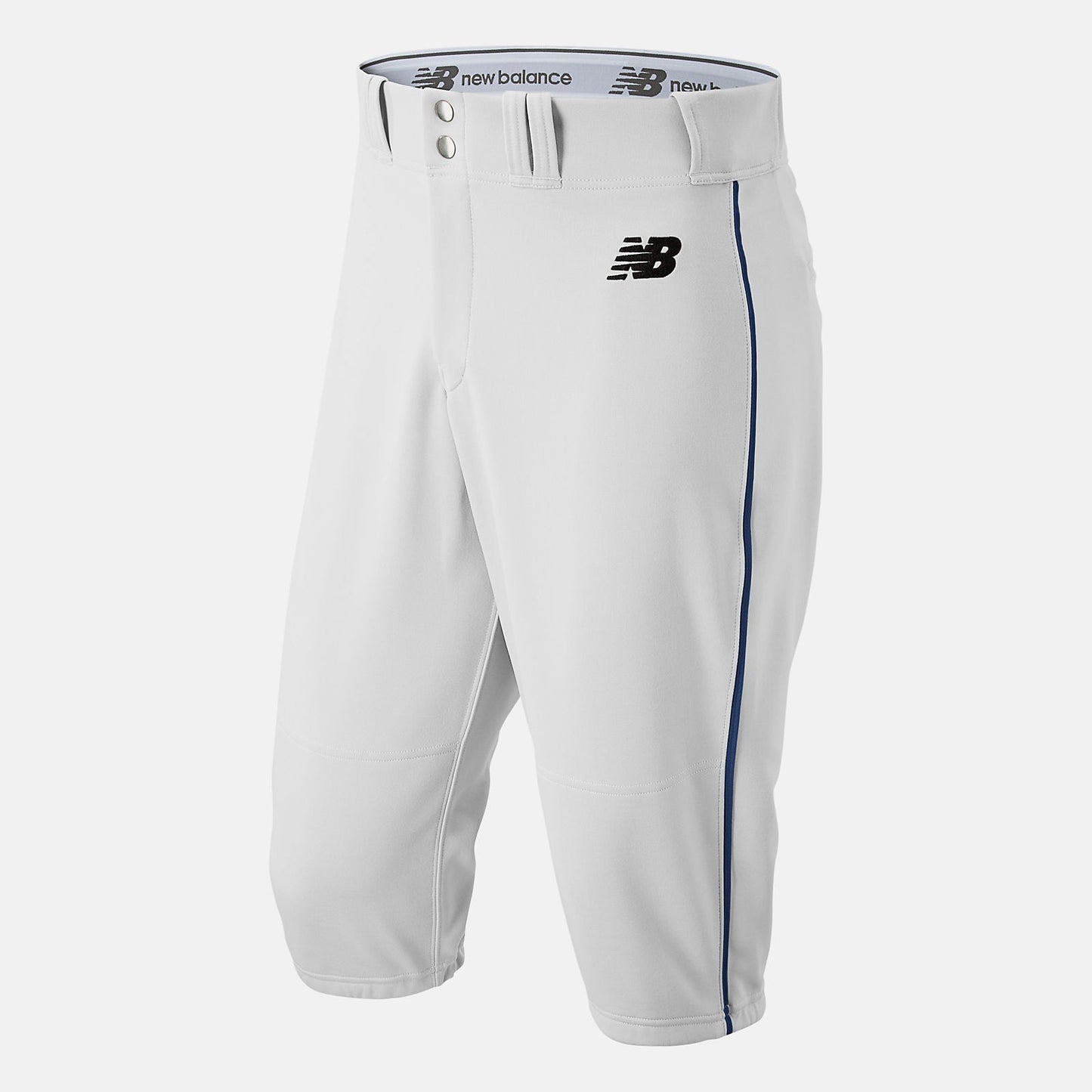 Adversary 2 Baseball Piped Knicker Athletic | New Balance Clothing White/Navy - Men