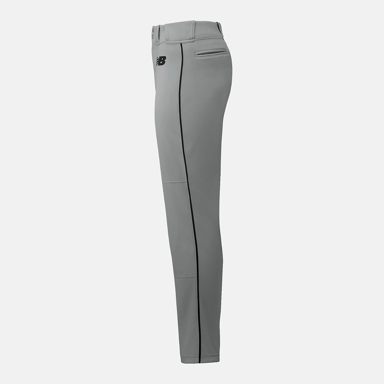 Adversary 2 Baseball Piped Pant Tapered | New Balance Clothing Grey/Black - Men
