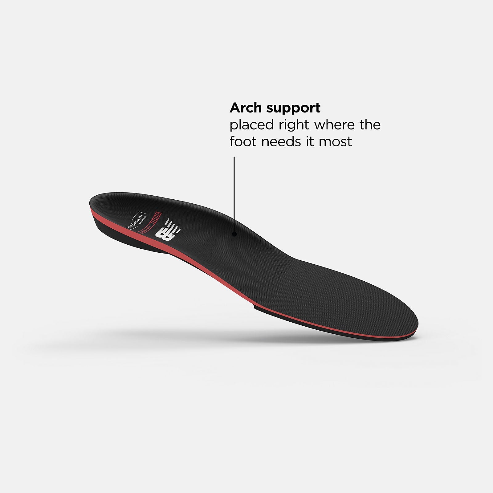 Sport Women High Impact Insole | New Balance Accessories Black/Varsity Orange - Women
