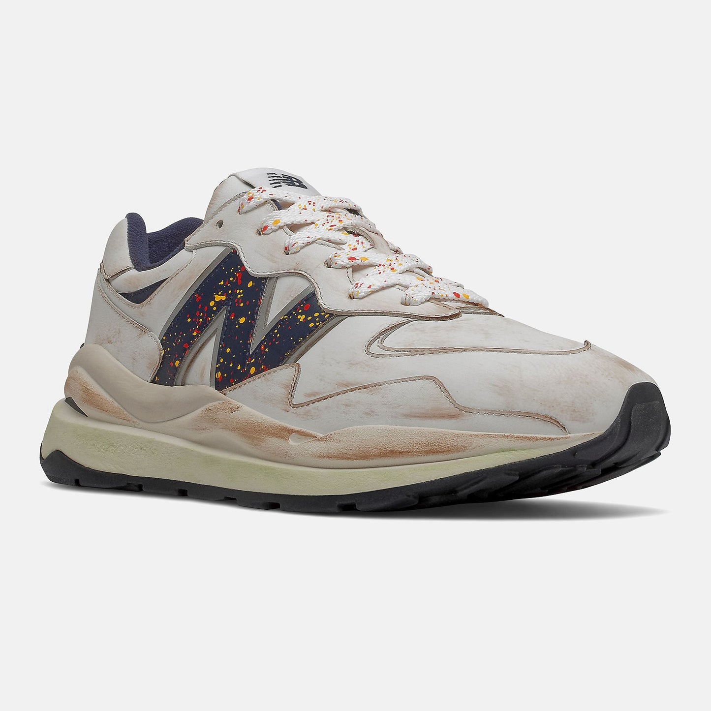 57/40 | New Balance Shoes White/Natural Indigo - Men