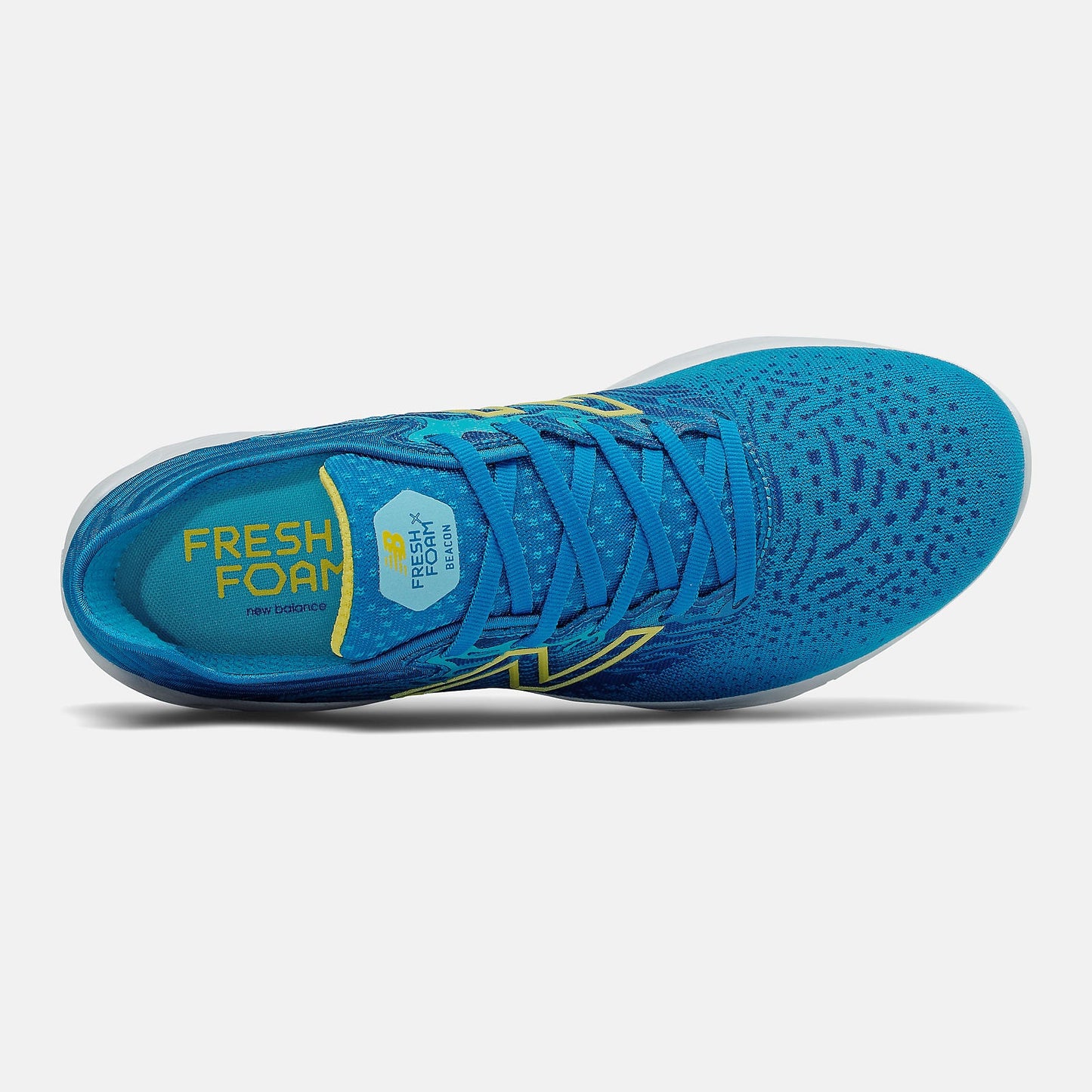 Fresh Foam Beacon v3 | New Balance Shoes Wave Blue/Citra Yellow - Men