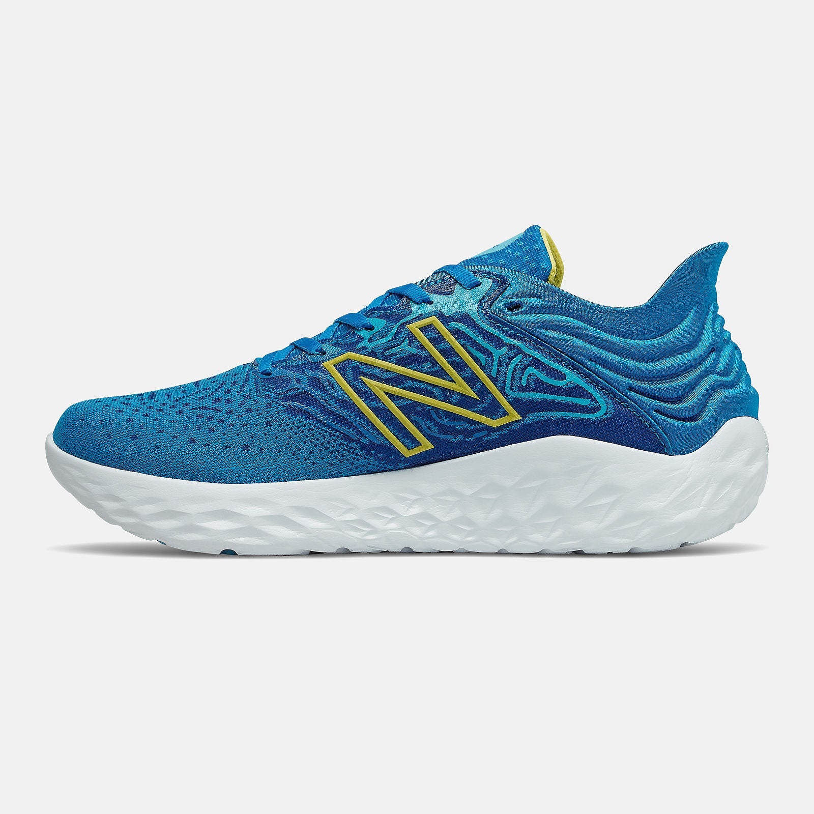 Fresh Foam Beacon v3 | New Balance Shoes Wave Blue/Citra Yellow - Men