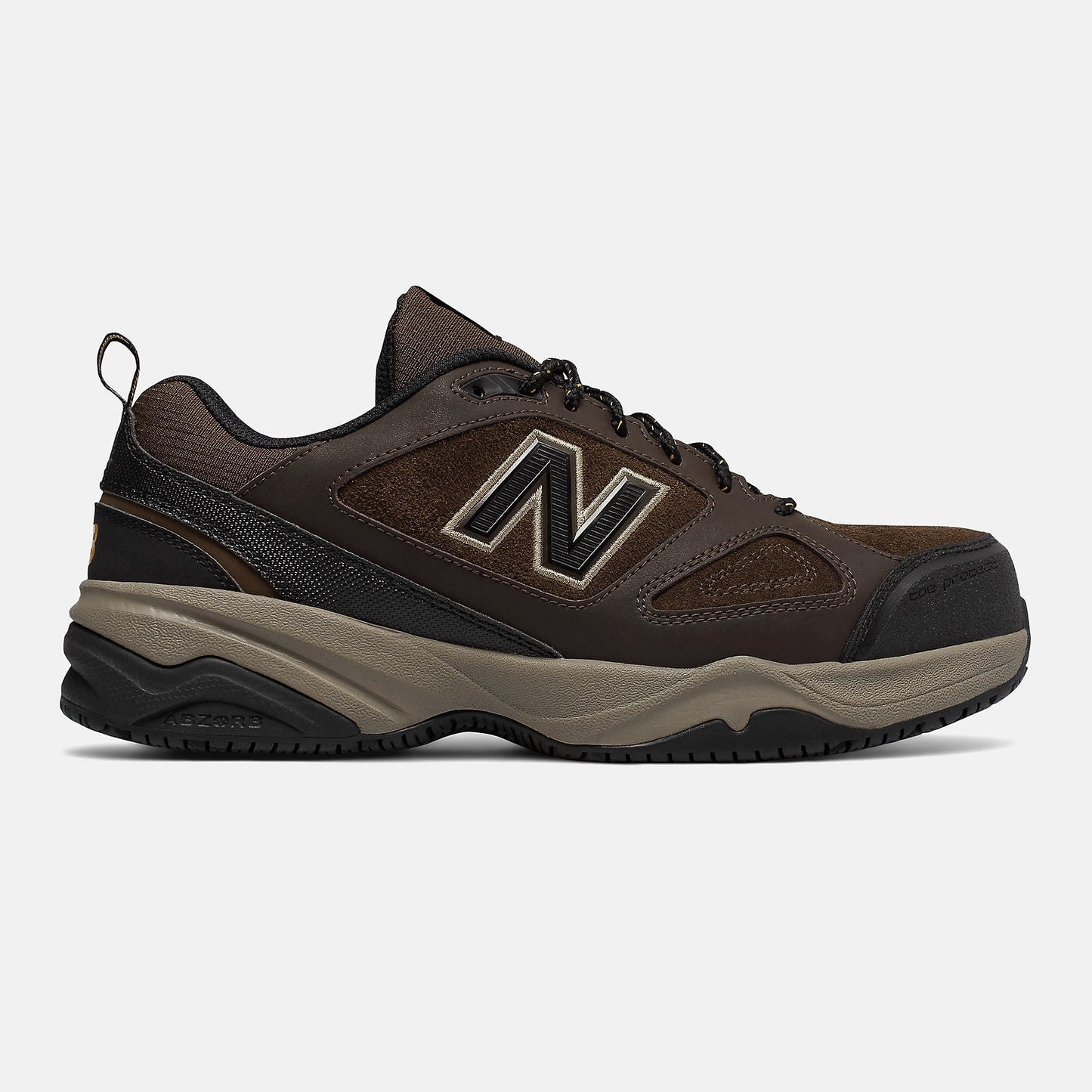 Steel Toe 627v2 | New Balance Shoes Brown/Black - Men