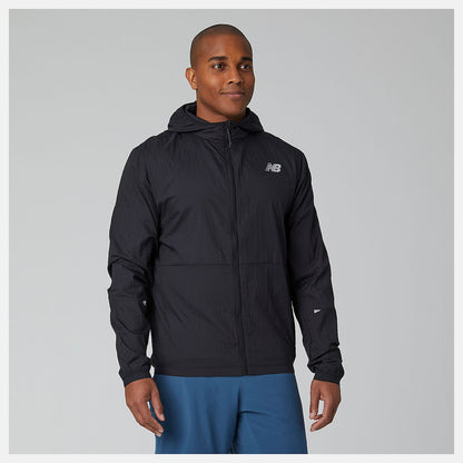 Impact Run Light Pack Jacket | New Balance Clothing Black - Men
