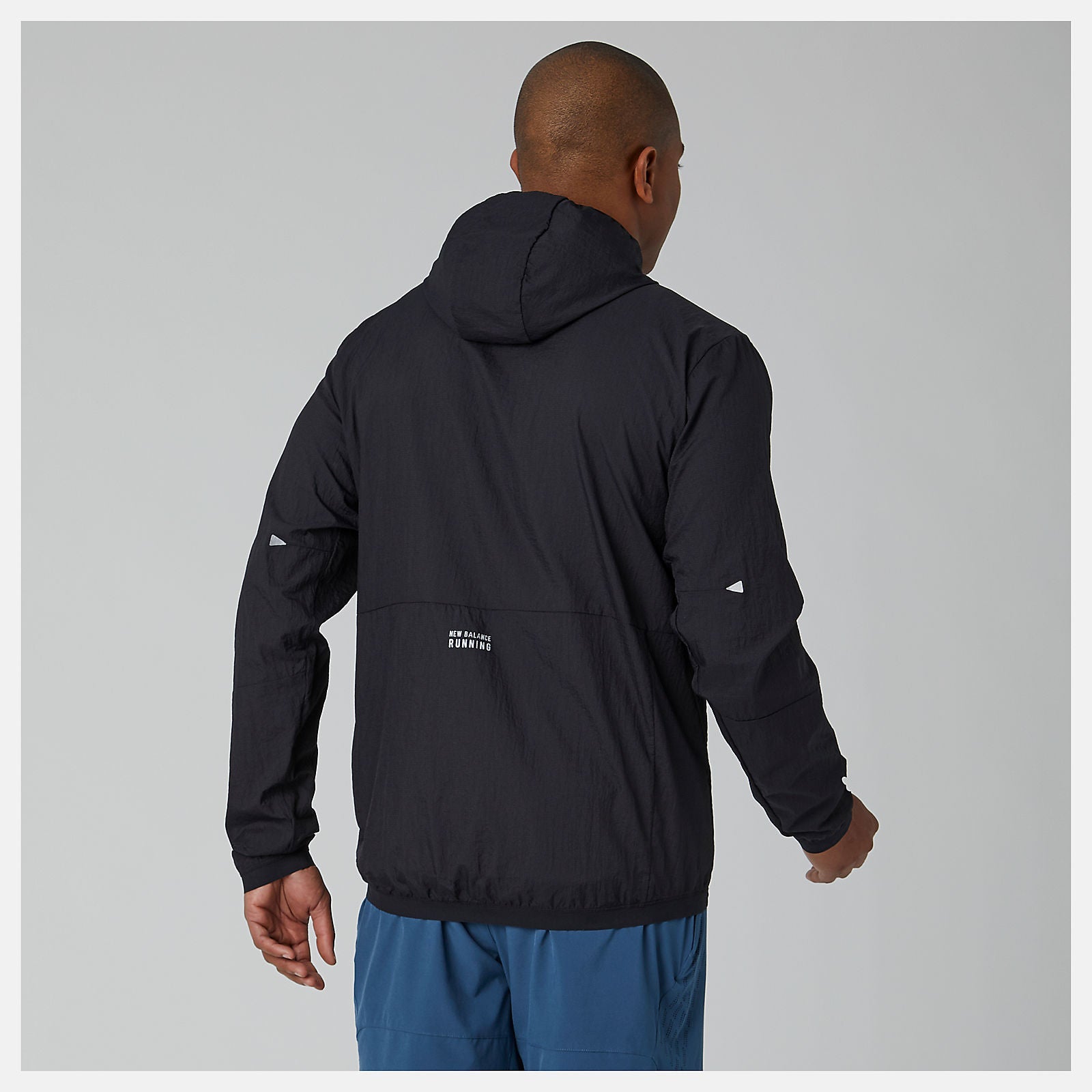Impact Run Light Pack Jacket | New Balance Clothing Black - Men