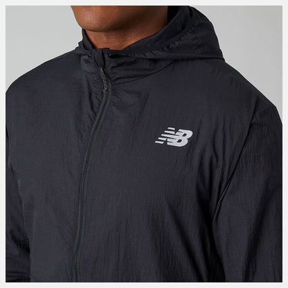 Impact Run Light Pack Jacket | New Balance Clothing Black - Men
