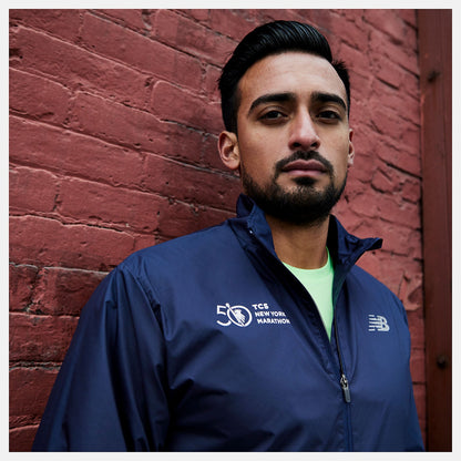 NYC Marathon Jacket | New Balance Clothing Eclipse Heather - Men