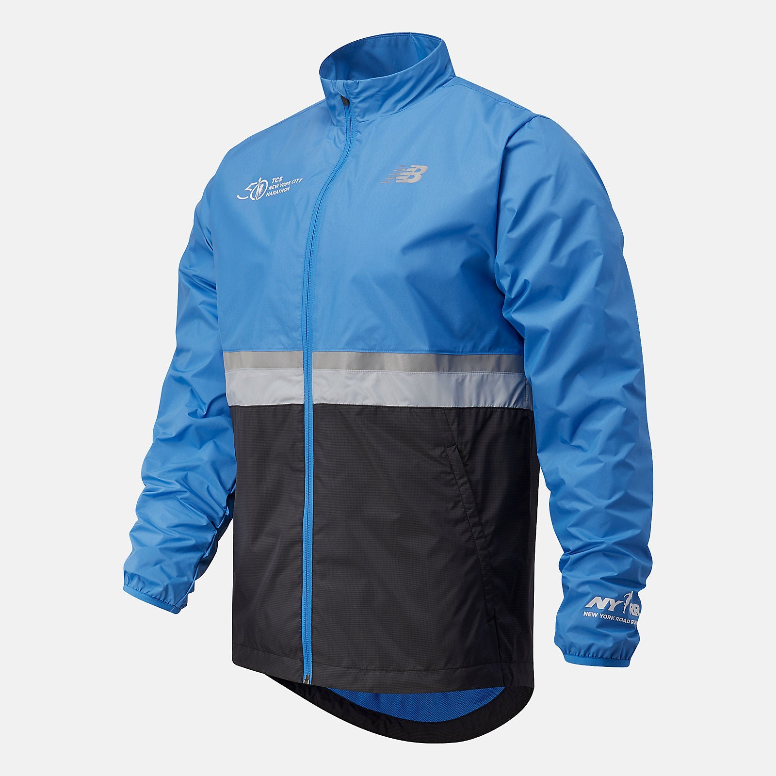 NYC Marathon Jacket | New Balance Clothing Faded Cobalt - Men