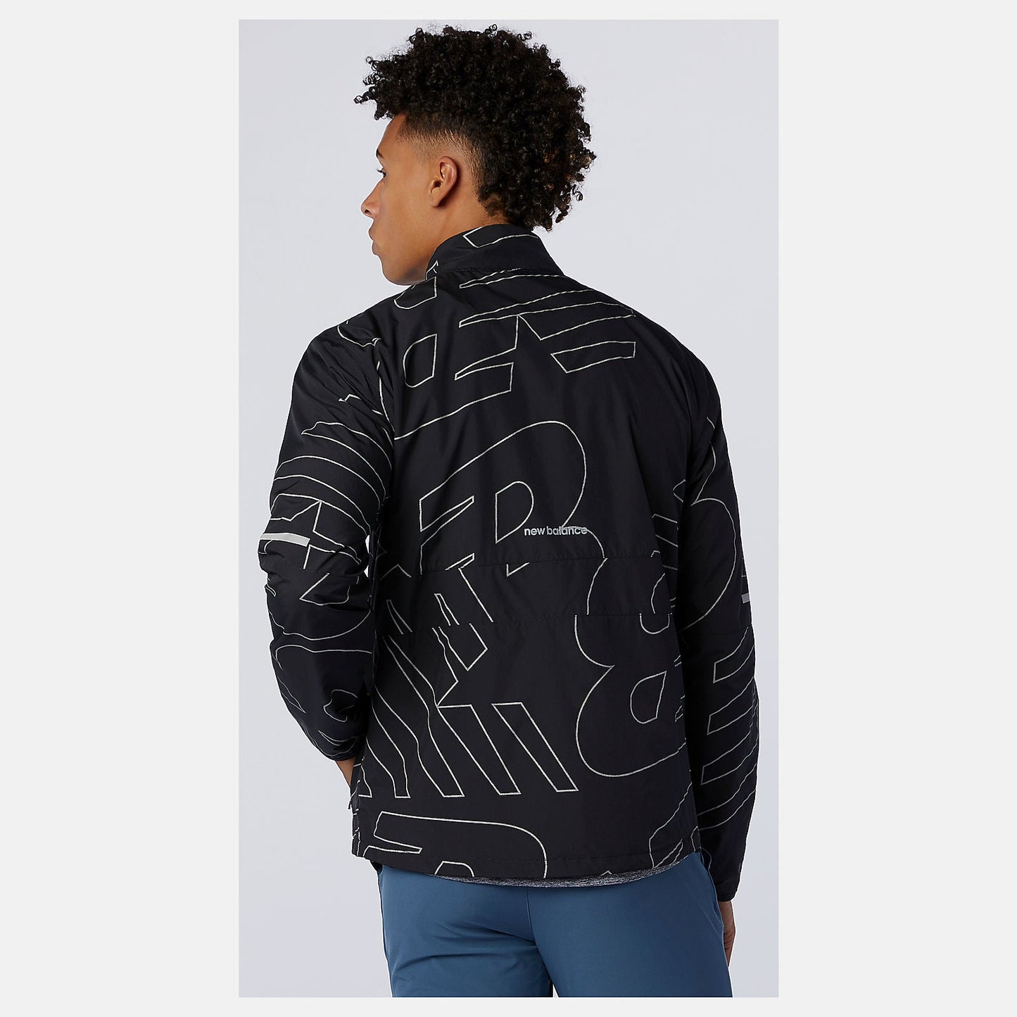 Reflective Accelerate Protect Jacket | New Balance Clothing Black - Men