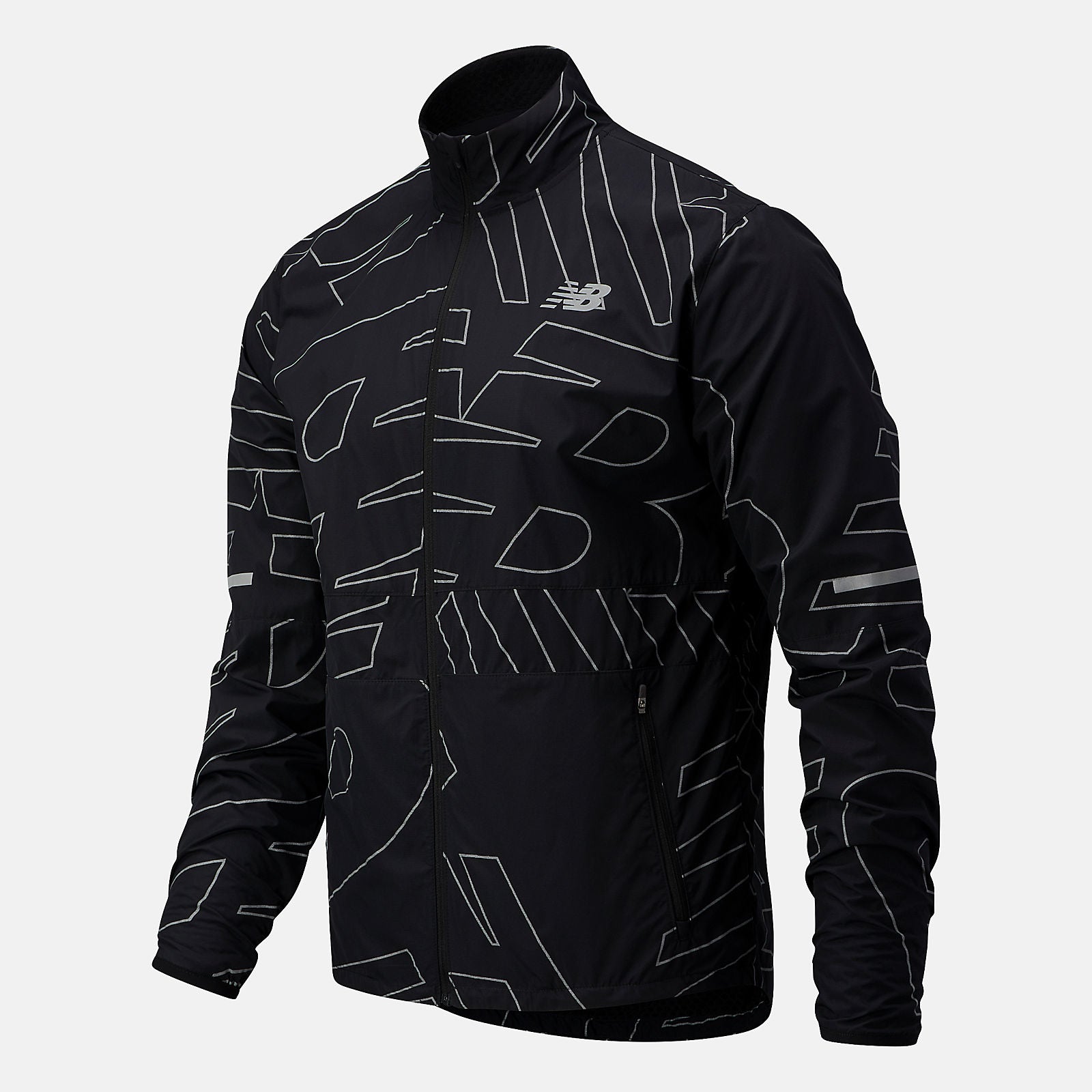 Reflective Accelerate Protect Jacket | New Balance Clothing Black - Men