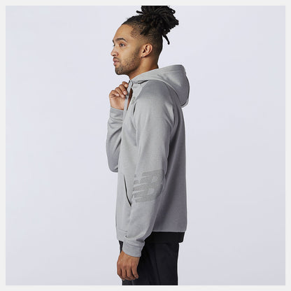 Tenacity Fleece Full Zip Hoodie | New Balance Clothing Athletic Grey - Men
