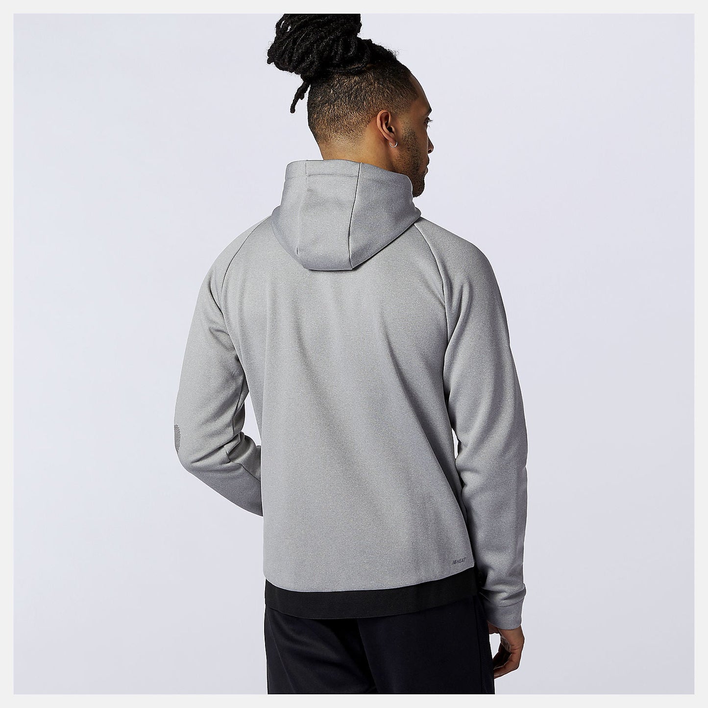 Tenacity Fleece Full Zip Hoodie | New Balance Clothing Athletic Grey - Men