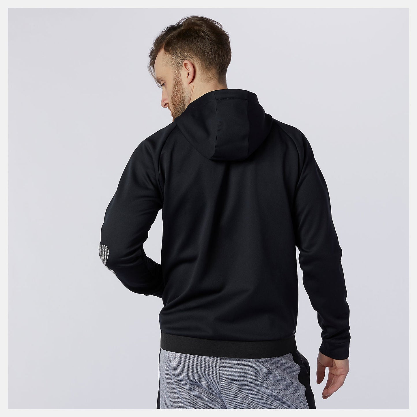 Tenacity Fleece Full Zip Hoodie | New Balance Clothing Black - Men
