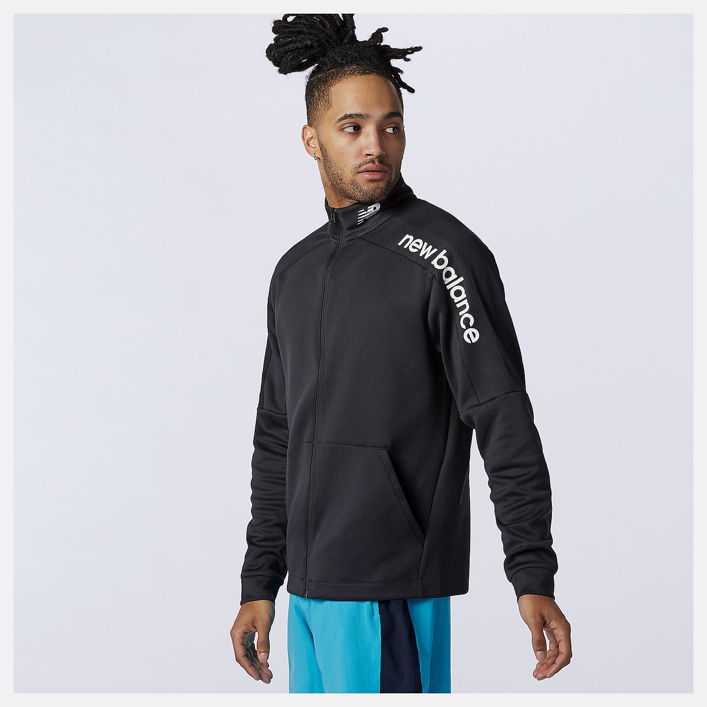 Tenacity Knit Jacket | New Balance Clothing Black - Men