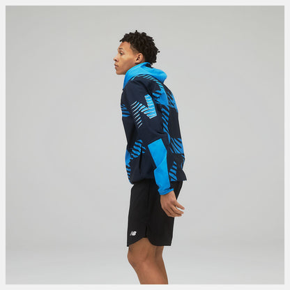 Printed Fast Flight Jacket | New Balance Clothing Helium - Men