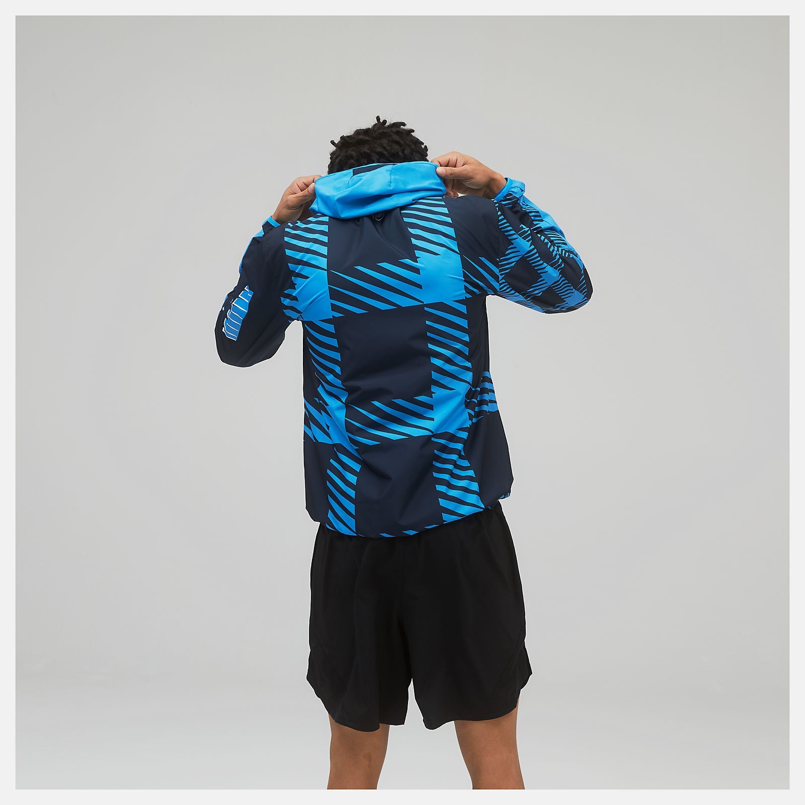 Printed Fast Flight Jacket | New Balance Clothing Helium - Men