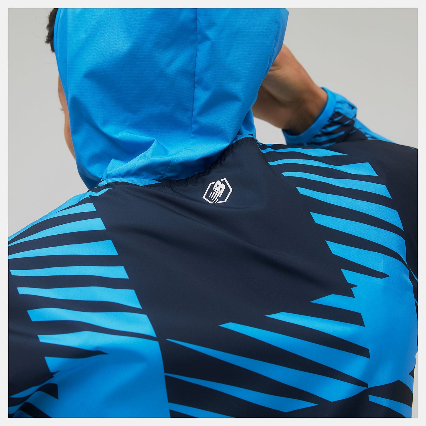 Printed Fast Flight Jacket | New Balance Clothing Helium - Men