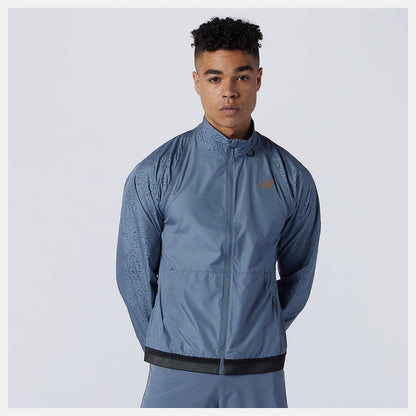 PMV Portable Jacket | New Balance Clothing Ocean Grey - Men