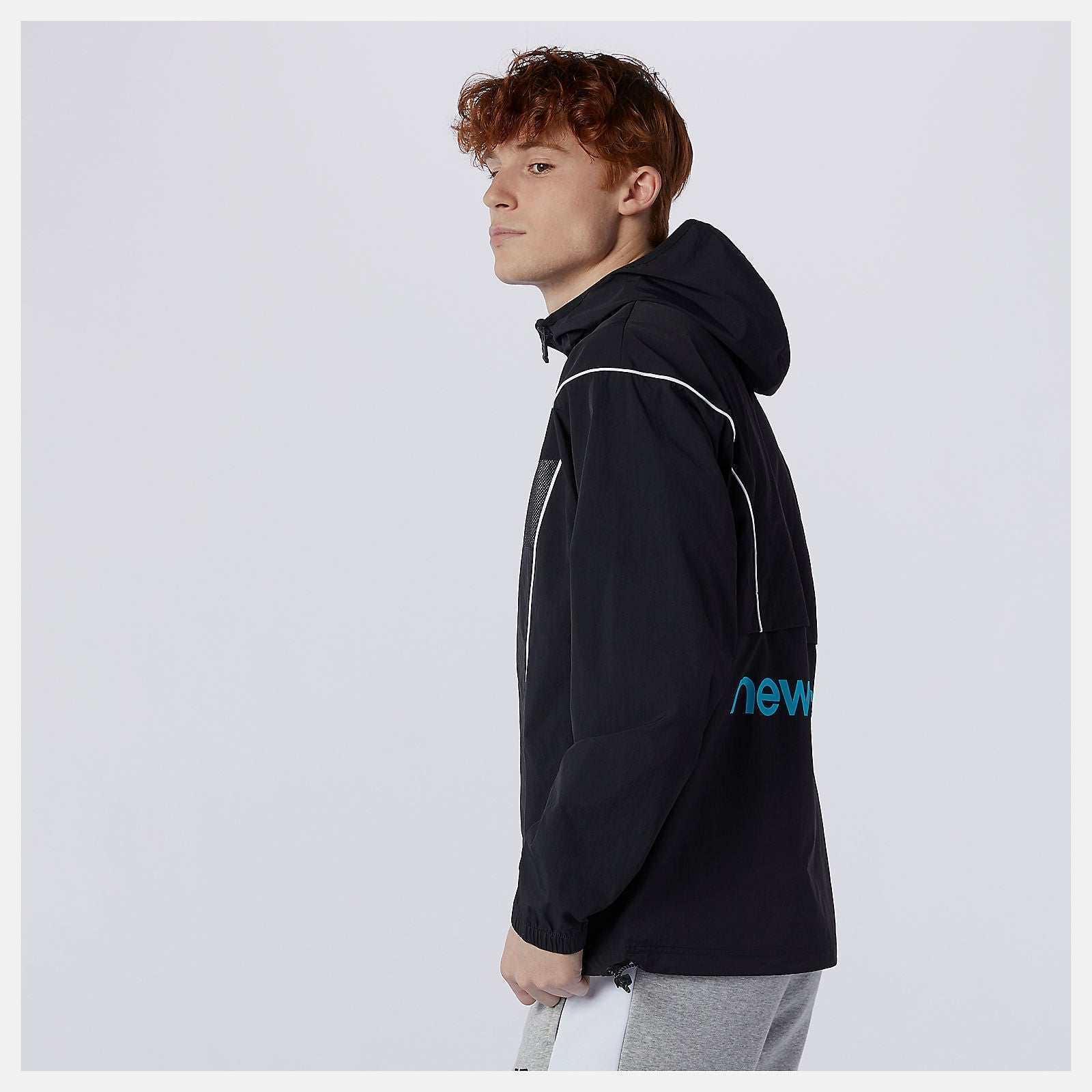 NB Athletics Windbreaker | New Balance Clothing Black - Men