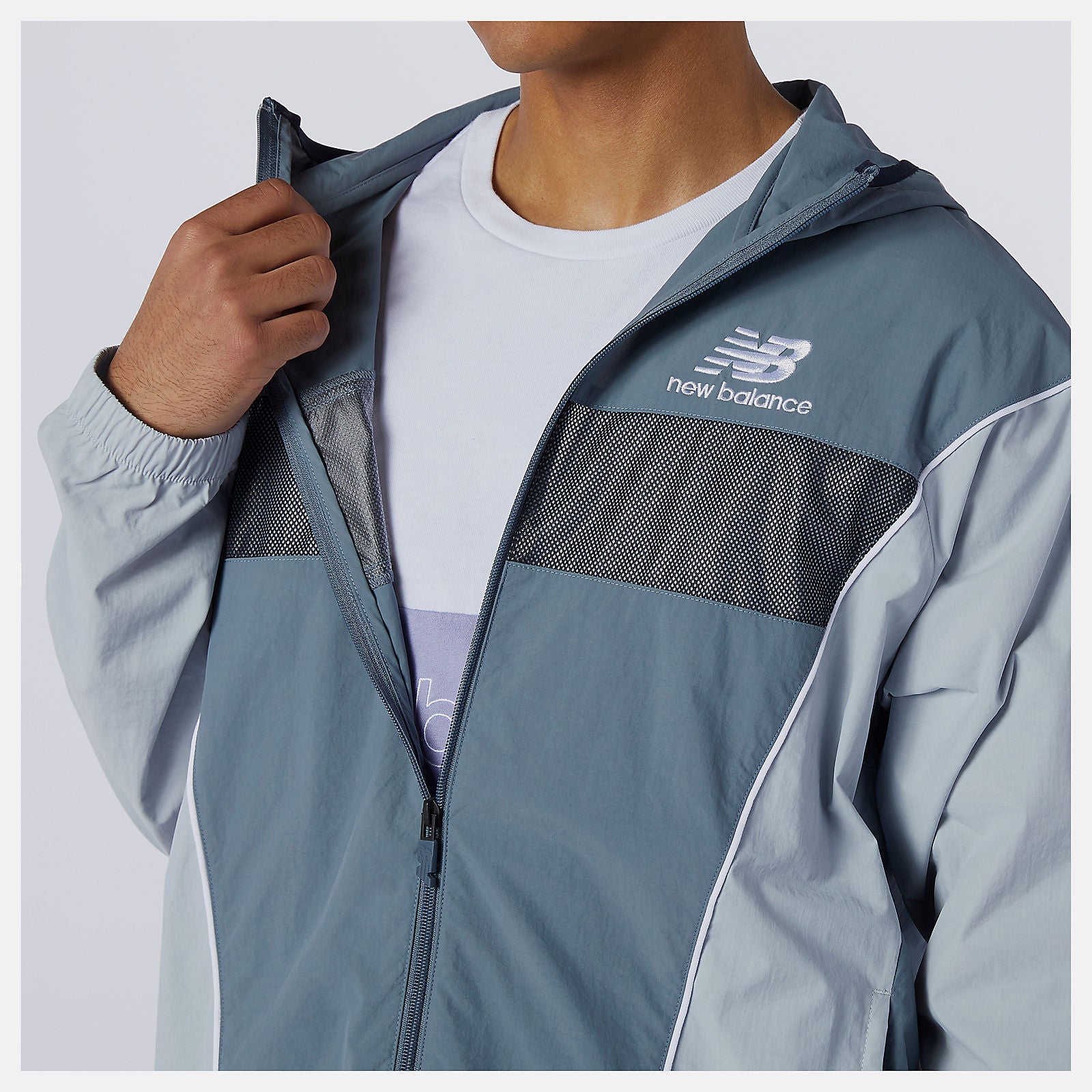 NB Athletics Windbreaker | New Balance Clothing Grey - Men