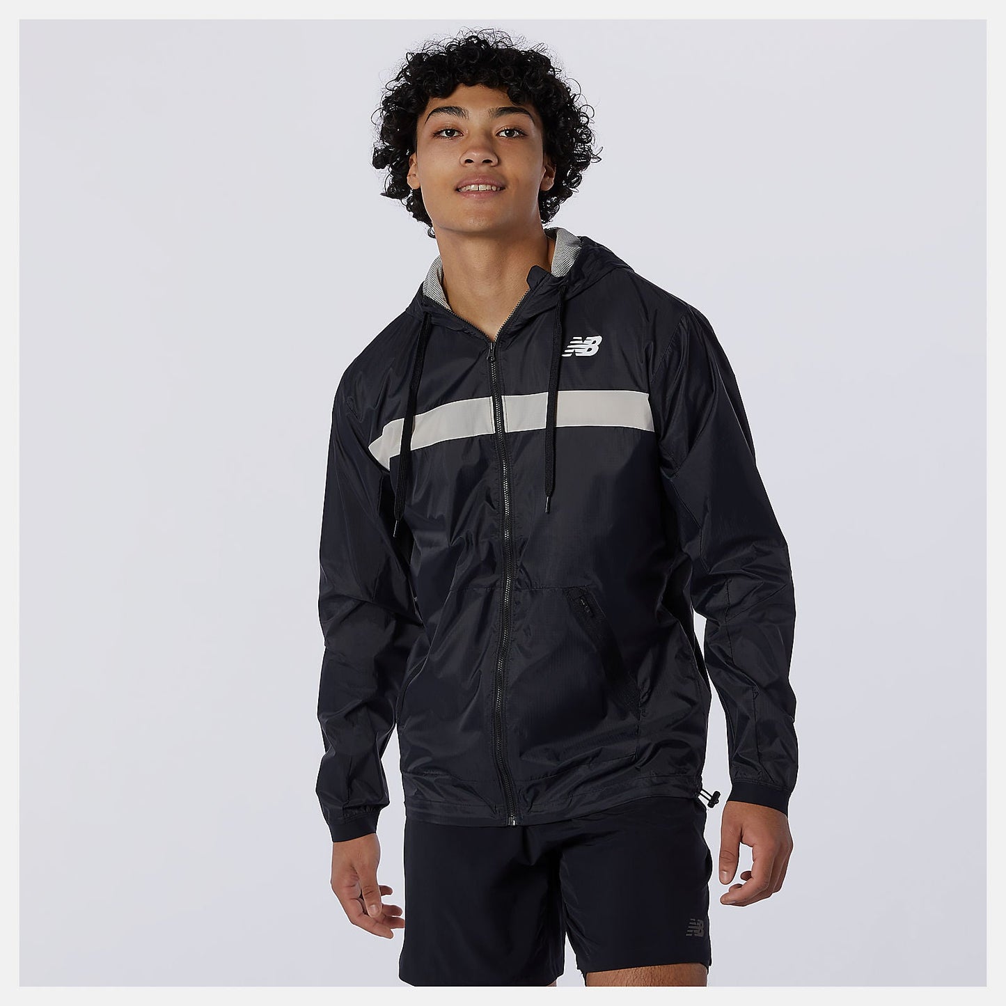 R.W.T. Lightweight Woven Jacket | New Balance Clothing Black - Men