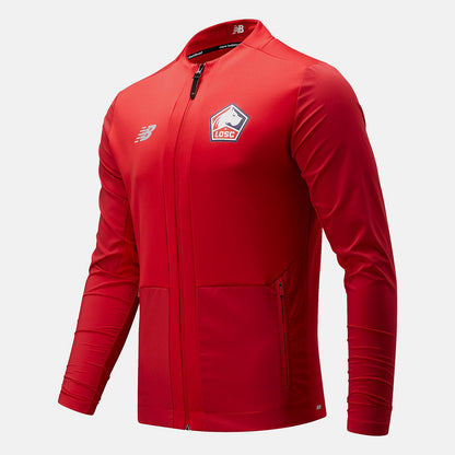 Lille LOSC Pre-Game Jacket | New Balance Clothing Team Red - Men